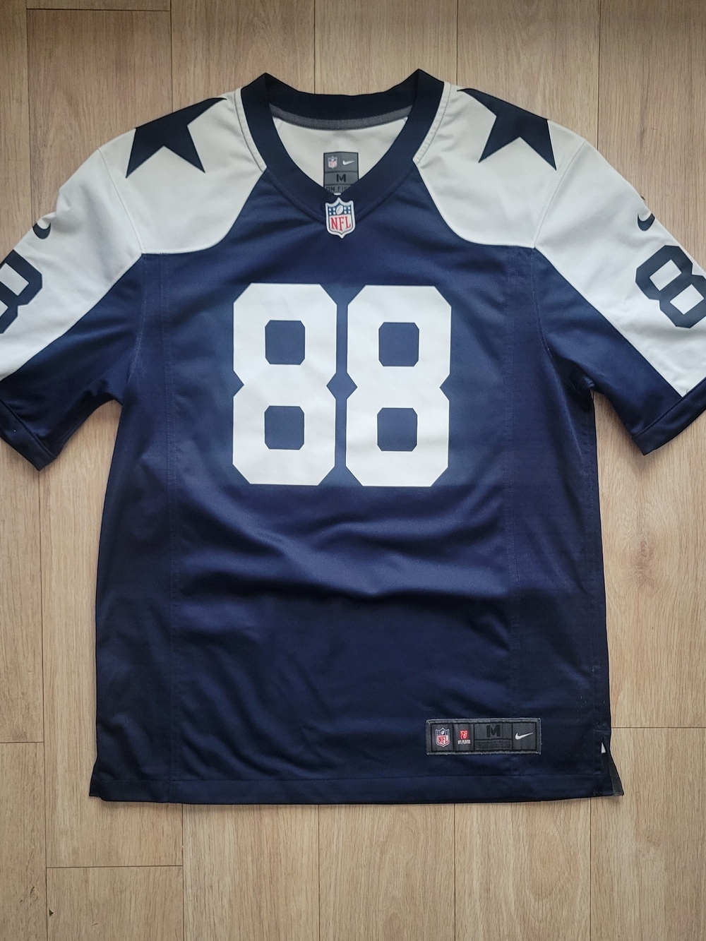 Nike NFL Men's Navy & White #88 Football Jersey